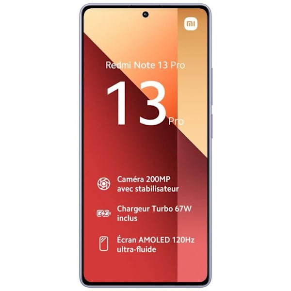 Redmi Note 13 Pro Violetti 4G 12 GO + 512 GO Lila