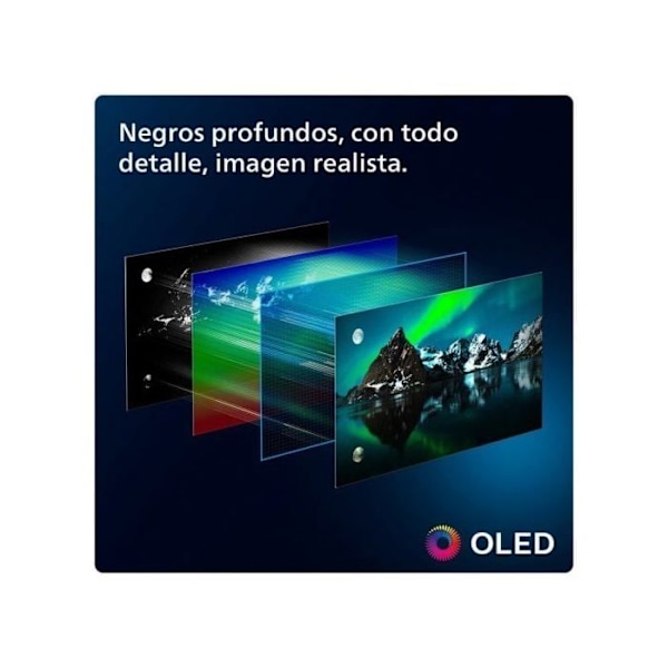 Philips TV OLED 48 tum 4K Ambilight 48OLED769 - Smart TV UHD HDR Dolby Vision
