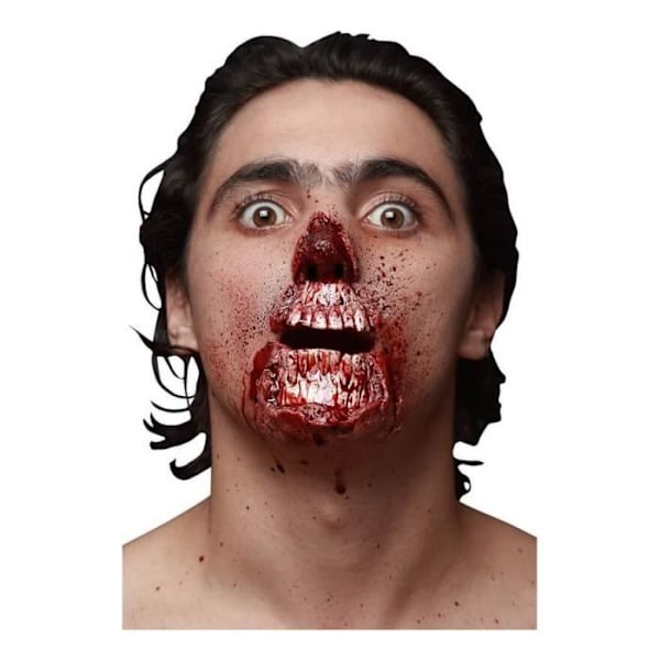 Maquillage FX - Disfrazzes - Zombie-nenä ja -suu - Yksi koko - Monivärinen - Lateksi