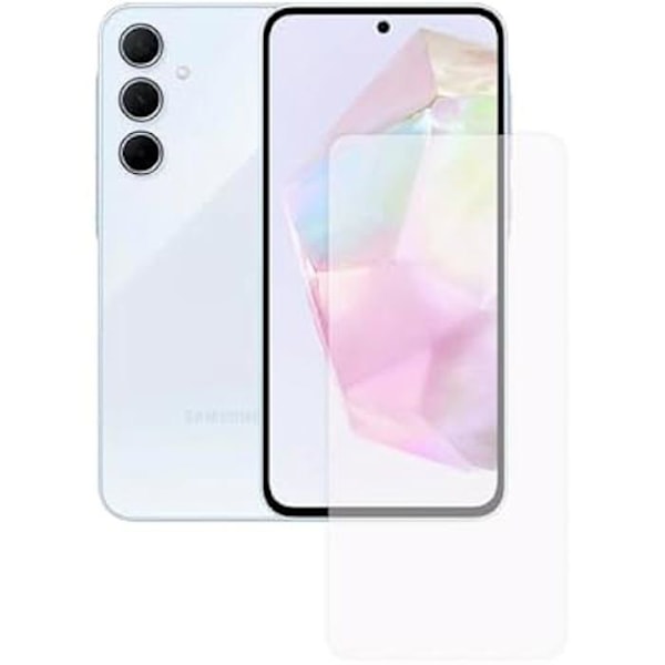 Skærmbeskytter - KSIX SMART YOUR TECH - Galaxy A35 5G - 9H hærdet glas - Tykkelse 0,3 mm - Gennemsigtig