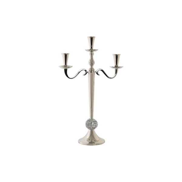 ljusburk 30 x 12 x 46 cm silver aluminium krom