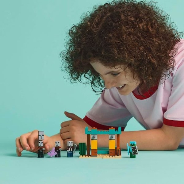 LEGO Minecraft 21267 The Desert Illageois Patrol - Byggespil fra 7 år Flerfärgad