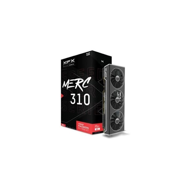 XFX RX-79TMERCU9 20GB GDDR6 näytönohjain musta