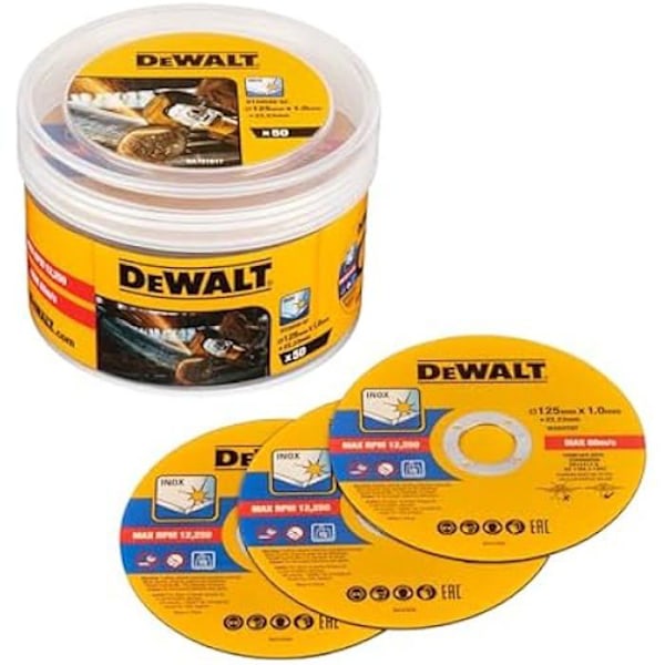 Dewalt - Laatikko, jossa 50 hiomalaikkaa