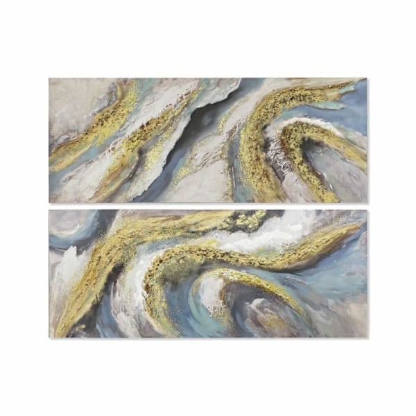 ramme 150 x 3 x 60 cm moderne abstrakt (2 enheder)