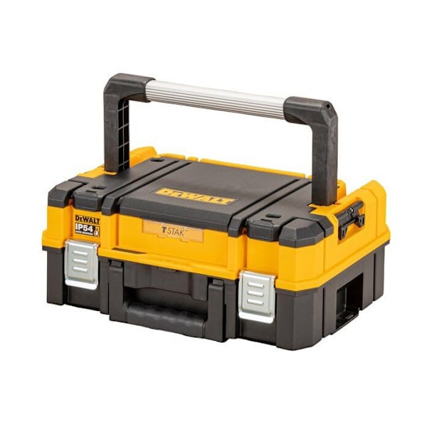 T-STAK IP54 pienikapasiteettinen laatikko, jossa organisointi ja pitkä yläkahva - DEWALT - DWST83344-1 n.c.