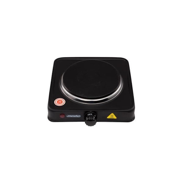 Elkedel - Mesko - MS 6508 - 1000 W - Sort - Plade med 154 mm