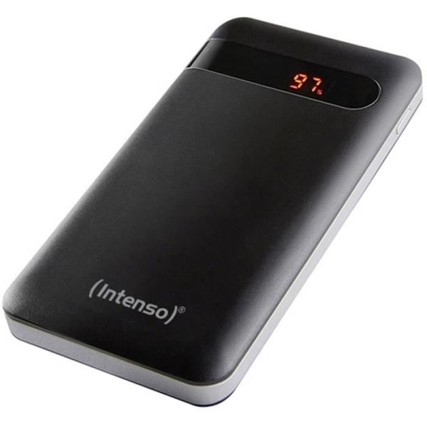 Ekstra batteri - INTENSO - PD10000 - Lithium-polymer - 10000 mAh - Sort Anthracit