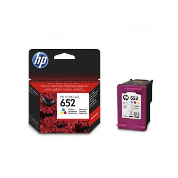 HP 652 värillinen mustekasetti Deskjet Ink Advantagelle - 1 kpl pakkaus - Jopa 200 sivua ISO/IEC 24711