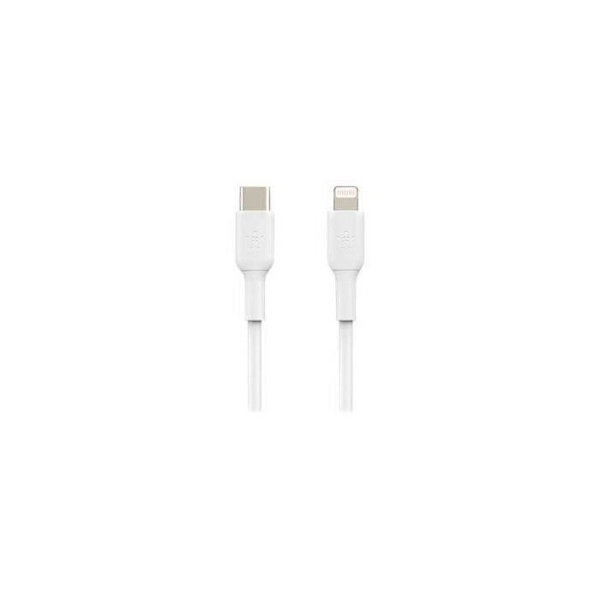 BELKIN - kaapeli - PVC C-LTG 1M, WHT - PVC C-LTG 1M,