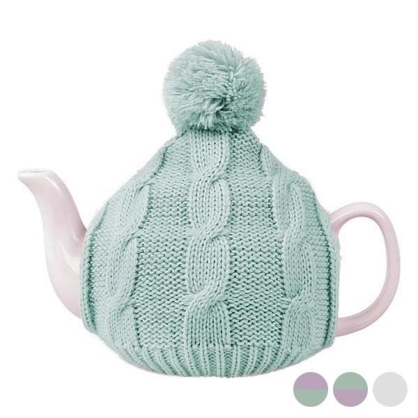 Tekanna - Dra - 600 Ml - Porslin - Färg: Grön - Mått: Ø 12 x 11,5 cm Grön
