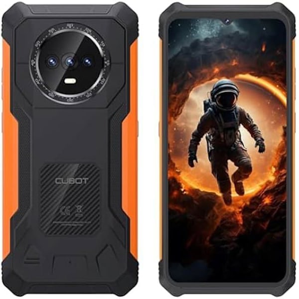 Smartphone - Cubot - KingKong ES - 6,56" HD+ skærm - 16 GB RAM - 48 MP tredobbelt kamera - 5100 mAh batteri