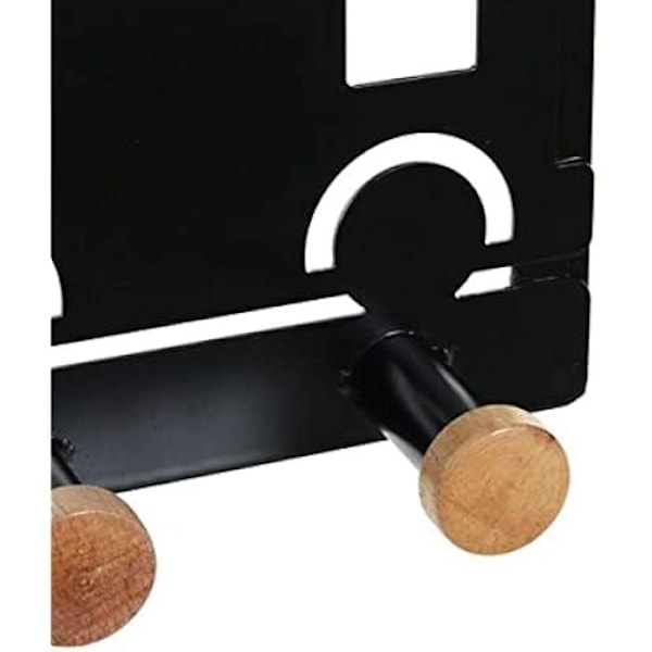 Junanaulakko Metalli MDF Puu - KODIN SISUSTUS - 28,5 x 8,5 x 16,5 cm