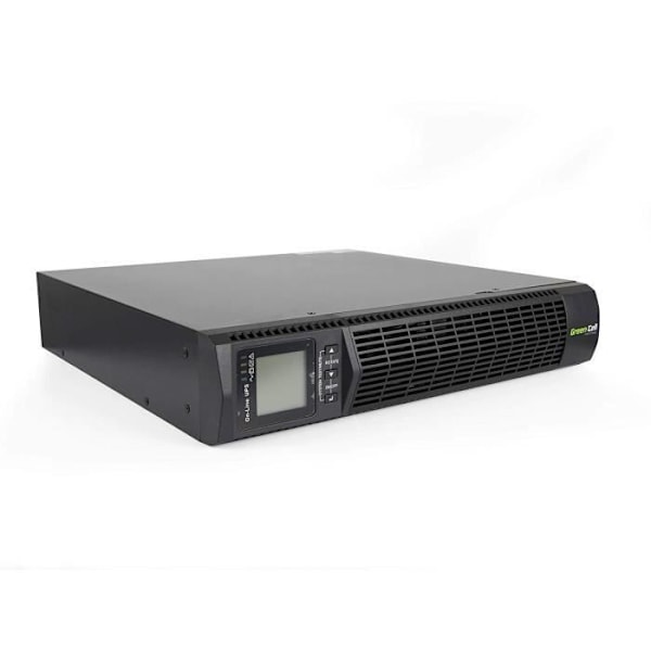 Green Cell® UPS Online Strømforsyning Udsving 1000 VA (900 W) med LCD-skærm 2 x 12 V/9 Ah 6X IEC320 C13-10A