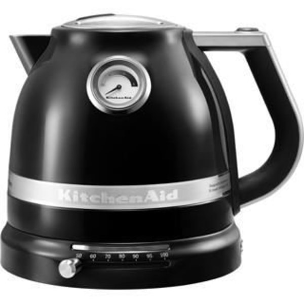 Bouilloire - KITCHEN AID - Sort sort - 2400 Watt - 1,5L - Dobbeltvægget - Justerbar temperatur