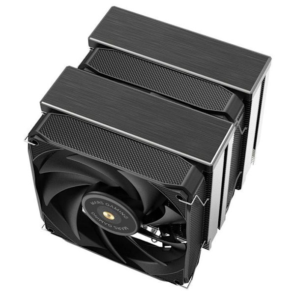 CPU-køler - Mars Gaming - MCPU-XU9 - 400W TDP - 9 varmeledninger - 2 FDB-blæsere