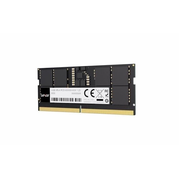Lexar kannettava muisti DDR5 SODIMM 16 Gt (1*16 Gt)-5600 CL46 - 0843367132454