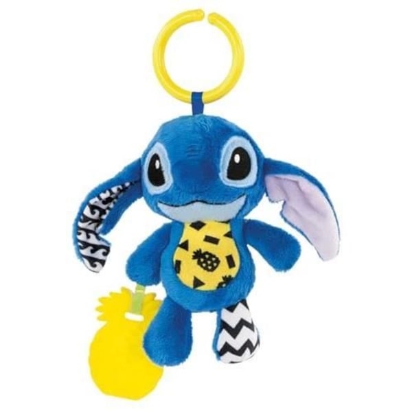 CLEMENTONI DISNEY BABY THE GO PLUSH-PUSH STITCH FÖRSTA ÅLDERSAKTIVITET Flerfärgad