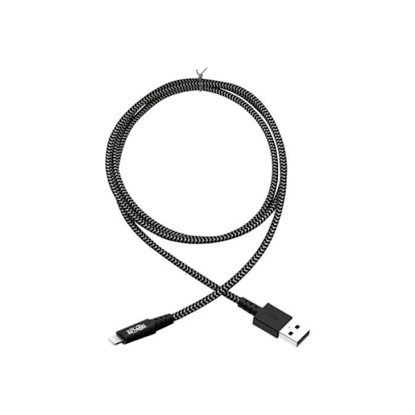 Eaton TrippLite MFi M/M USB 2.0 certificeret Heaton USB-A til Lightning Sync/Opladningskabel - Sort - 90 cm