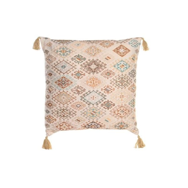 beige diamantkudde 60 x 20 x 60 cm beige