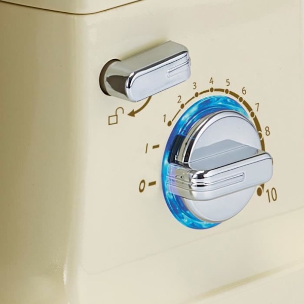 Blender røreskål - Ariete - 1596-11 - 4,2 L - 1500 W - Beige - Rustfrit stål
