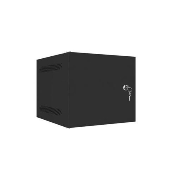 Vægmonteret rack - LANBERG - WF10-2304-00B - 4U - Max. belastning 20 kg - Sort Svart