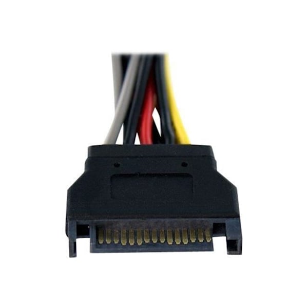 SATA Power Y Splitter 15 cm - STARTECH - Kabeladapter - 1x SATA til 2x SATA