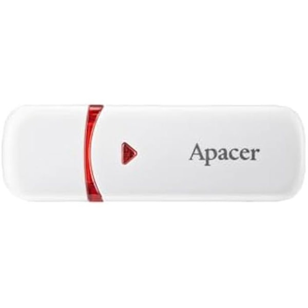 USB nøgle - APACER - AH333 - 32 GB - USB 2.0 - Type-A - Hvid farve Hvid