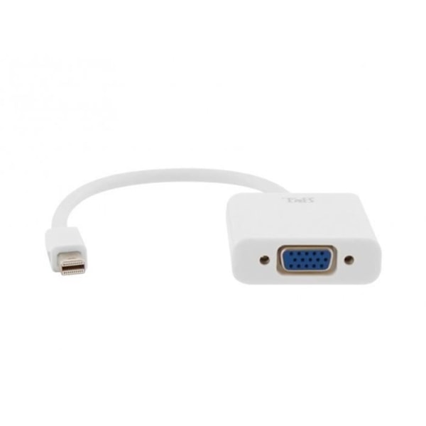 Mini Display Port - VGA - T'nB - MIDPVGA - Valkoinen - 1080p - Plug & Play adaptorin