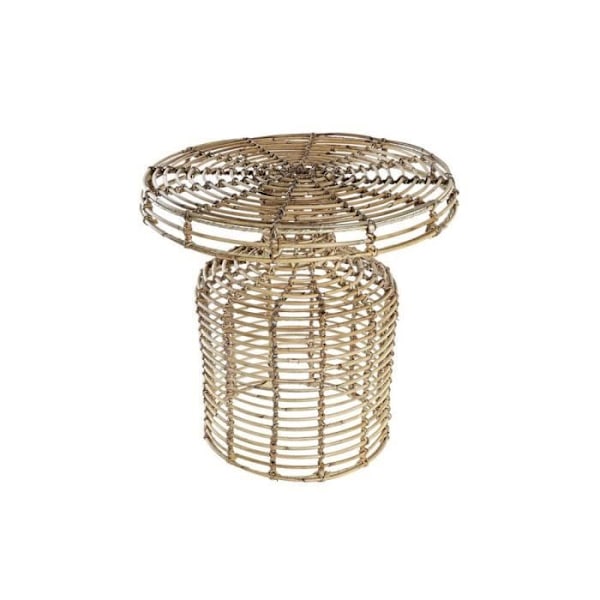 dkd boligindretning sidebord natur 48 x 48 x 45 cm