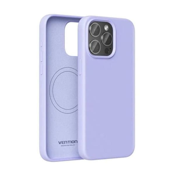 Funda de Silicona con Magsafe Vention KUEV0-10 - Compatible con iPhone 14 - Morada
