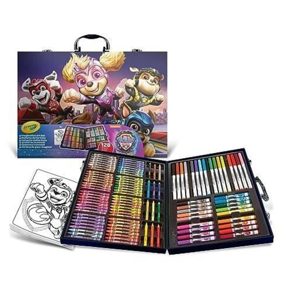 CRAYOLA - PAW PATROL MIGHTY MOVIE COLOR SET, CREATIVE KIT Flerfärgad