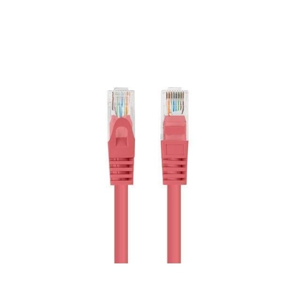 Lanberg Patchcord cat.6 UTP 3M 10-pack fluke hyväksytty punainen - 5901969436112