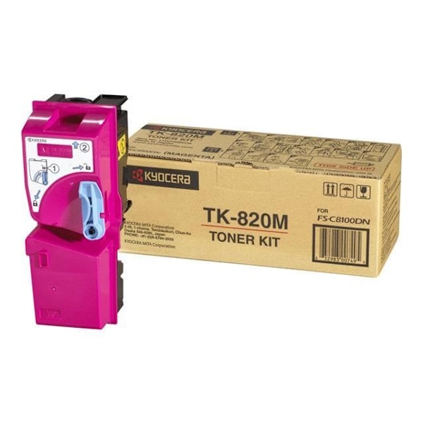 Tonerpatron - KYOCERA - FS-C8100DN - Magenta - Ydelse op til 7000 sider