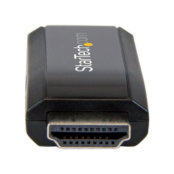 HDMI-VGA-sovitin - STARTECH - HD2VGAMICRA - 1920x1200 - Ääni - Musta