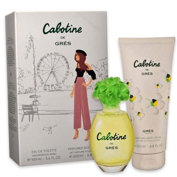 Cabotine Parfums Gres Lahjapakkaus Duo Edt 100 Ml + B/L 200 Ml