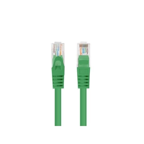 Lanberg Patchcord cat.6 UTP 2M 10-pak fluke bestået grøn - 5901969436044