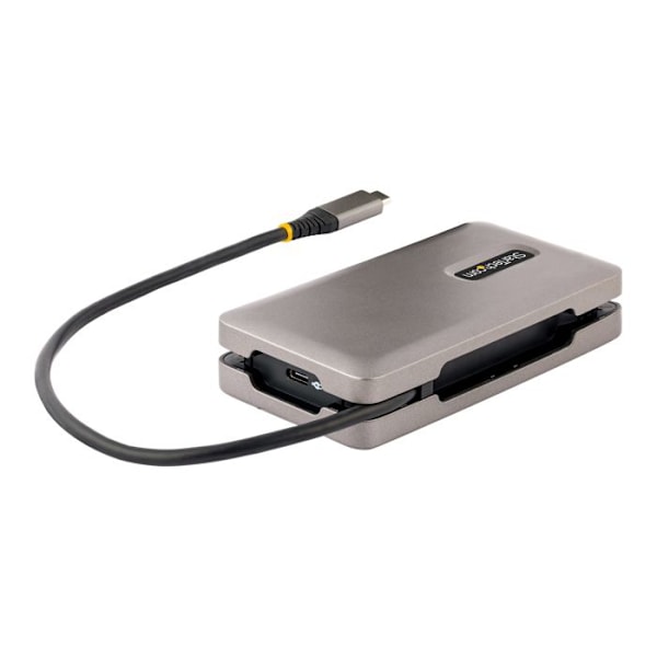 Kansioasema - STARTECH - USB-C Multiport-sovitin - 4K 60Hz - 100W PD Pass-Through - Mini Dock