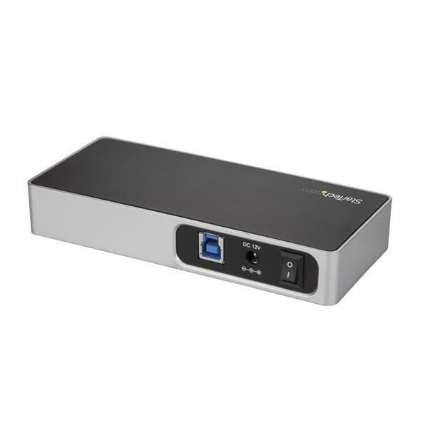 StarTech.com 7-porttinen USB-C-keskitin ulkoisella virtalähteellä - USB Type-C - 5x USB A ja 2x USB-C -keskitin - USB 3.0 (HB30C5A2C)