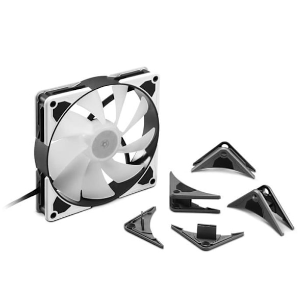 PC-kotelon tuuletin - SHARKOON - Silent Storm 140 PWM - 14 cm - 121,9 m³/h - Monivärinen