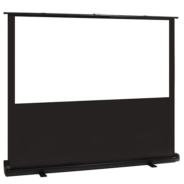 Maclean MC-212 bærbar kompakt gulvprojektor lærred, 80" 16:10