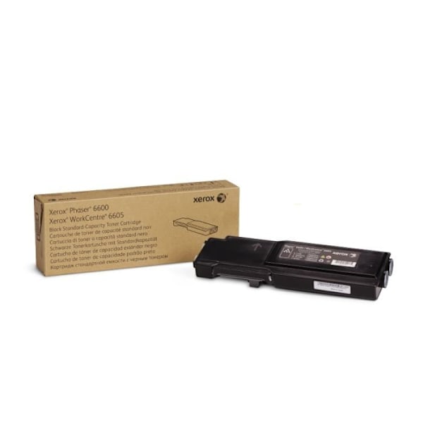 Xerox Phaser 6600 WC6605 svart lasertoner (3000 pa)