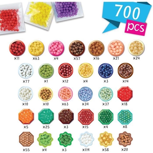 Mina söta tillbehör - AQUABEADS - 35090 Flerfärgad