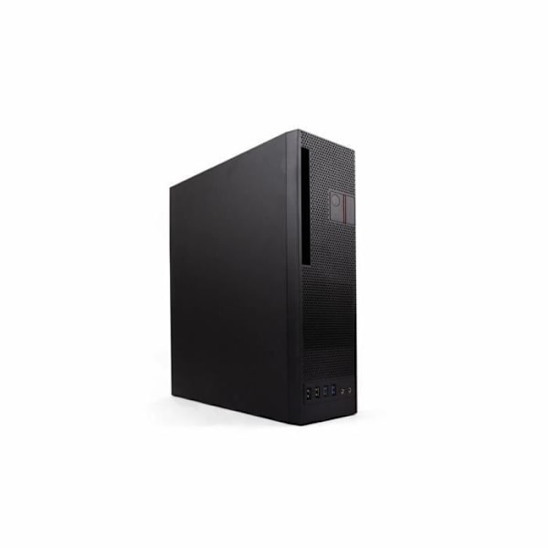 CoolBox COO-PCT360-2 ohut Micro ATX-ITX -kotelo musta