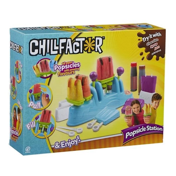 Chill Factor Pull Popsic Popsicle Station Sæt
