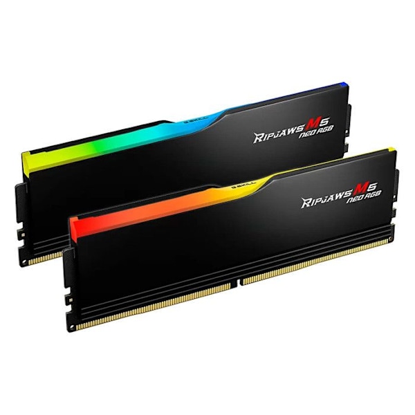 RAM DDR5 - G.SKILL - Ripjaws M5 RGB - 32 GB - 6000 MHz - CL36 - Sort