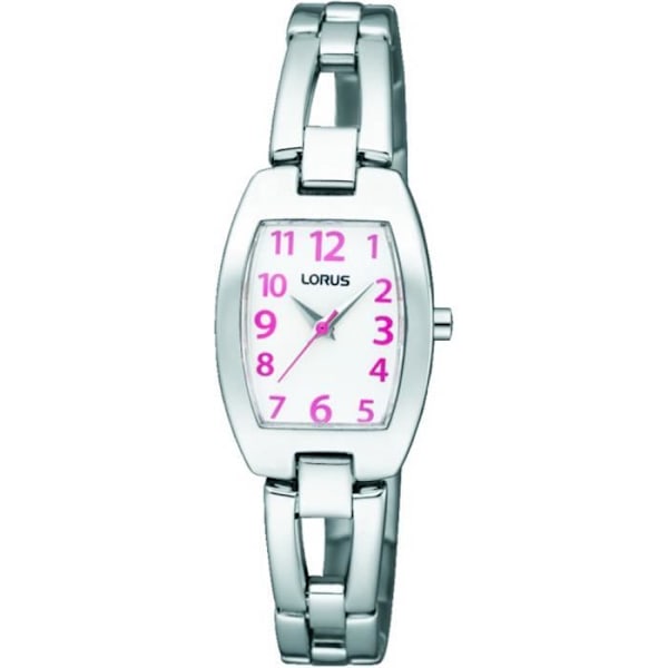 Børneur - LORUS - COMUNION RRS65UX9 - Kvarts - Analog - Rustfrit stål Silver, Vit