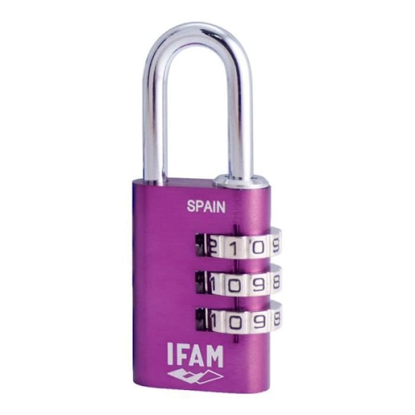 Combi30 riippulukko violetti ifam