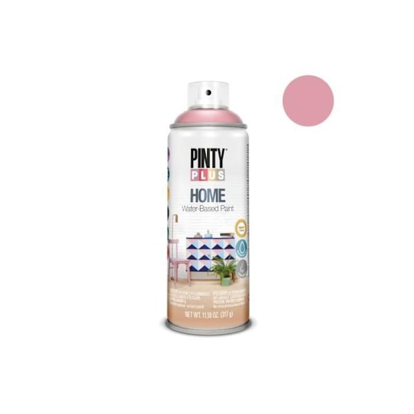 Sprayfärg - GENERIC - Pintyplus Home - 520cc - Ancient Rose - Yta upp till 3m² Forntida ros