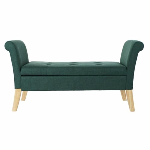 bænk 8424001795512 naturligt grønt polyestertræ (130 x 44 x 69 cm)